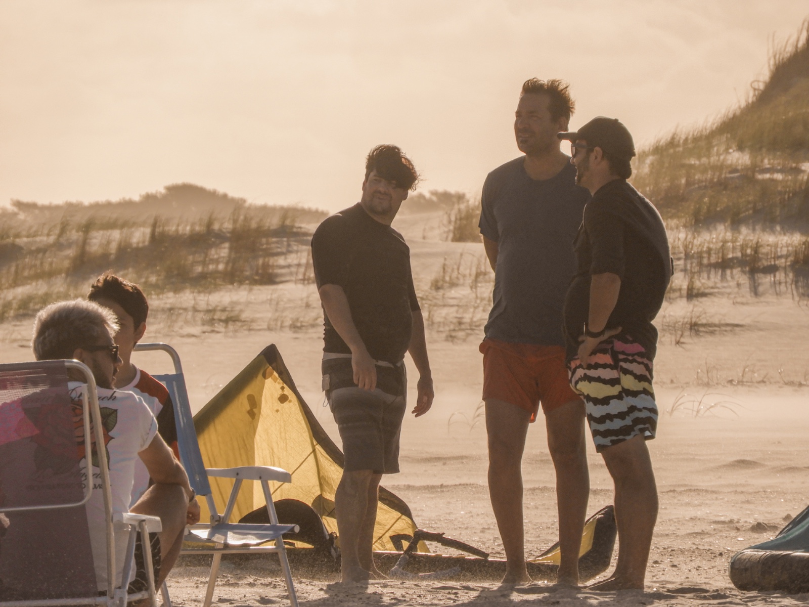 Clase de kitesurf en Wind Life Kite School